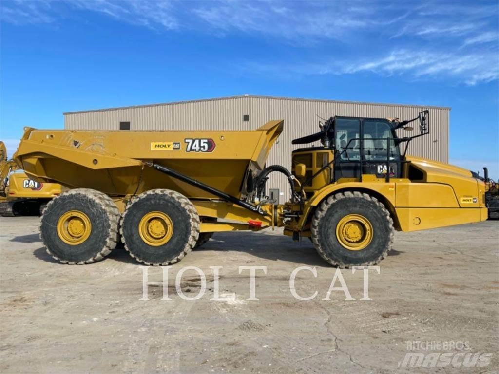 CAT 745 Knik dumptrucks