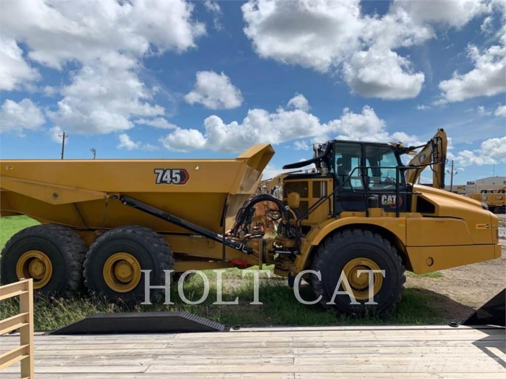 CAT 745 Knik dumptrucks