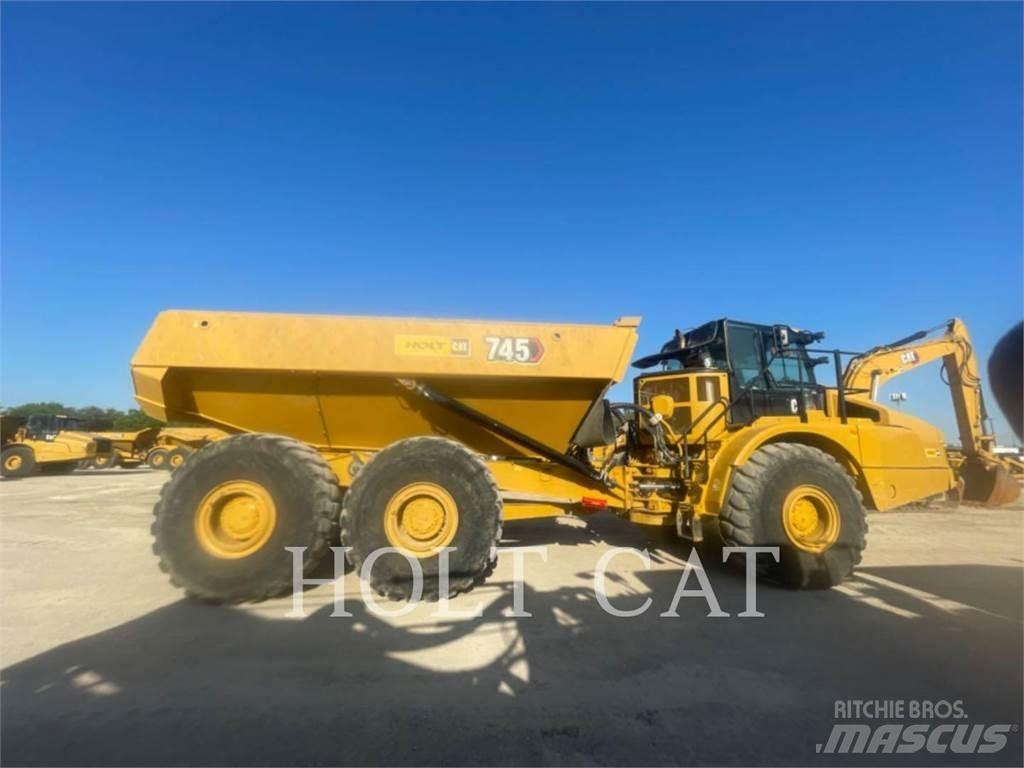 CAT 745 Knik dumptrucks