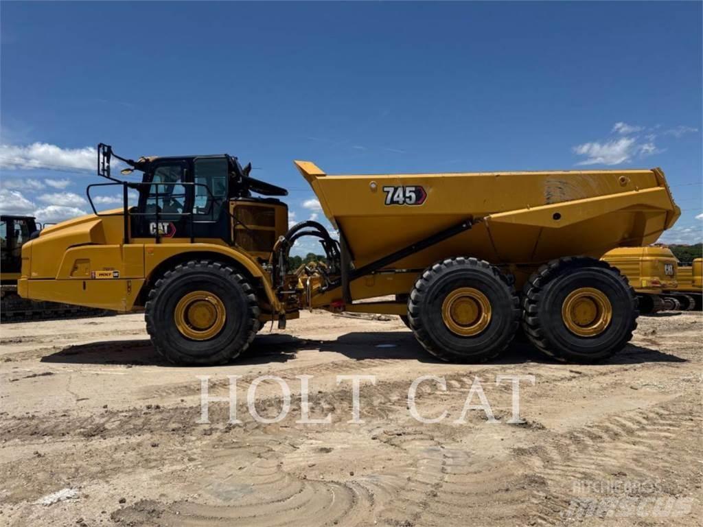 CAT 745 Knik dumptrucks