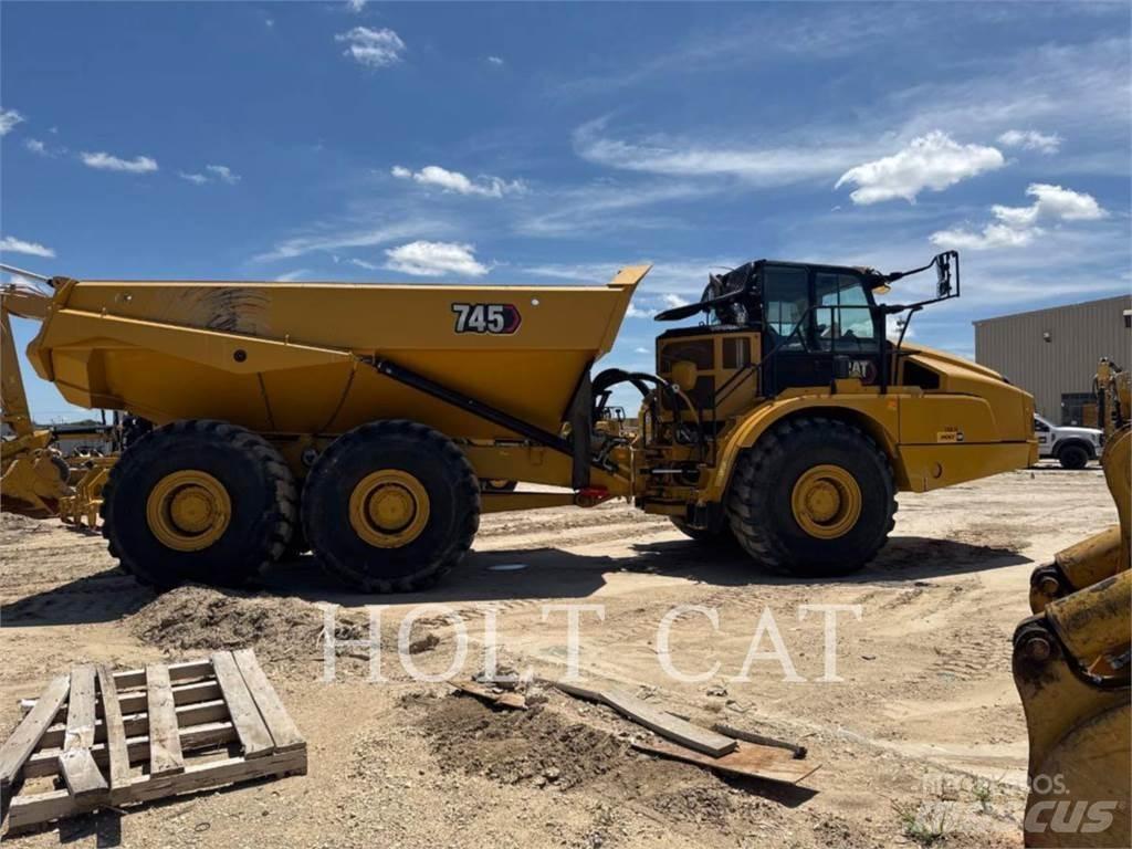 CAT 745 Knik dumptrucks