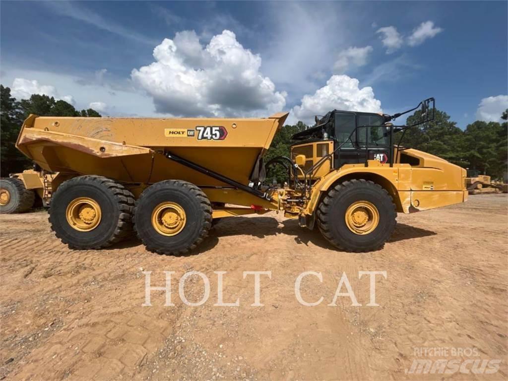 CAT 745 Knik dumptrucks