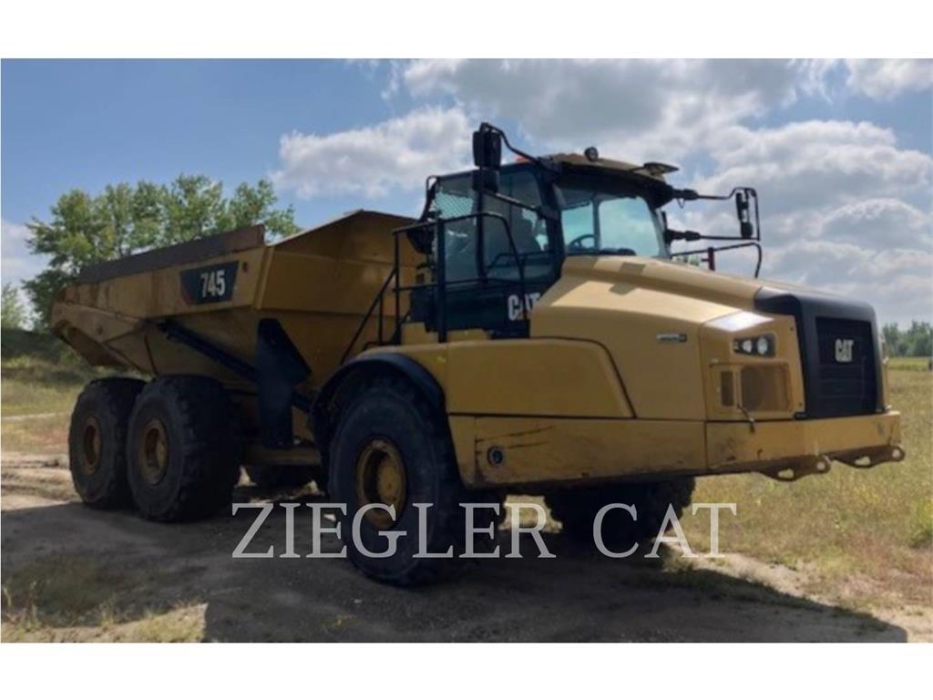 CAT 745 Knik dumptrucks