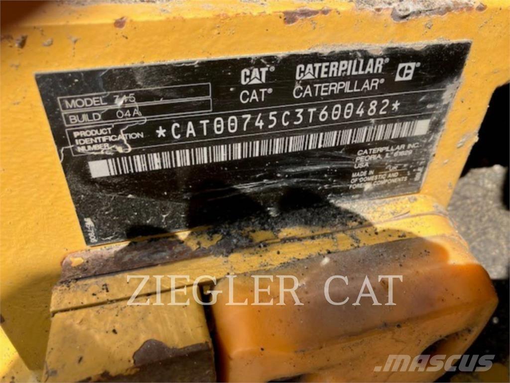 CAT 745 Knik dumptrucks