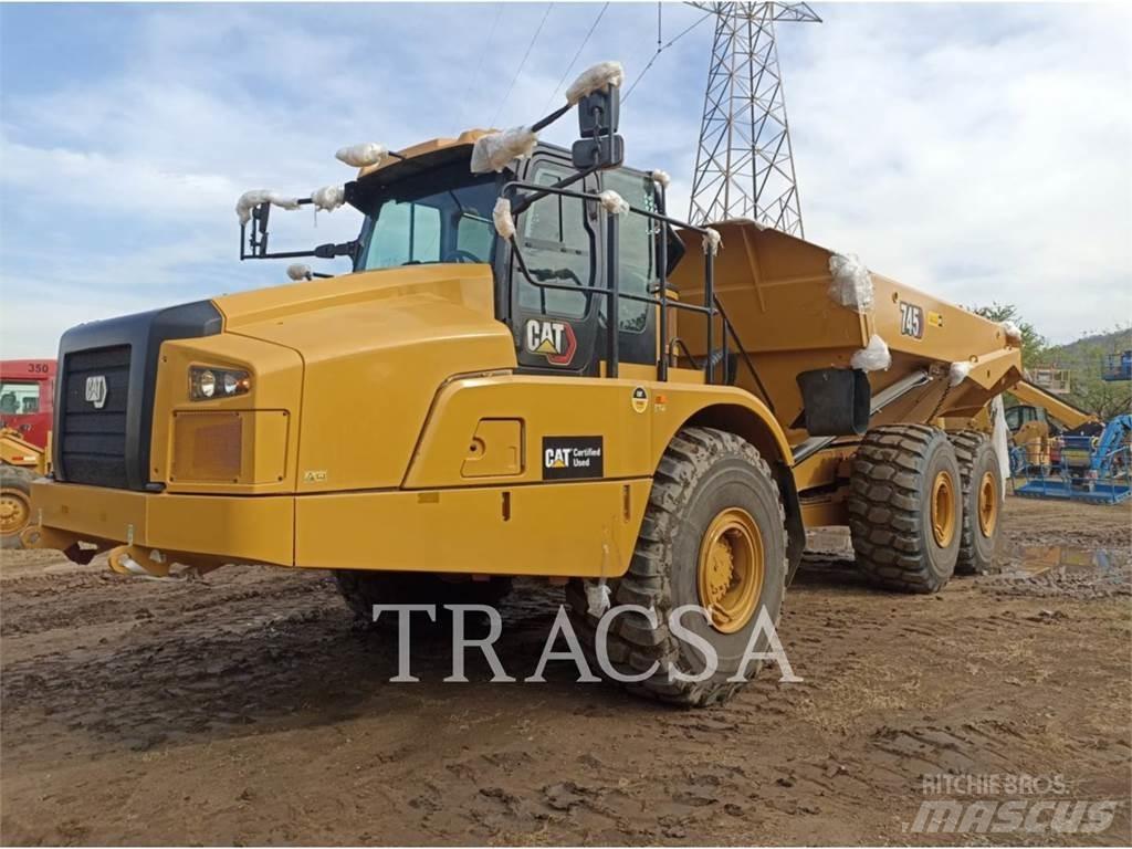 CAT 745 Knik dumptrucks