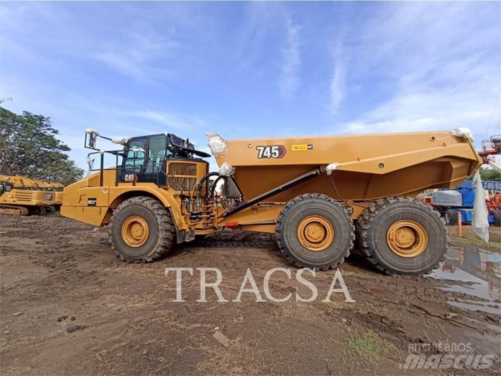 CAT 745 Knik dumptrucks