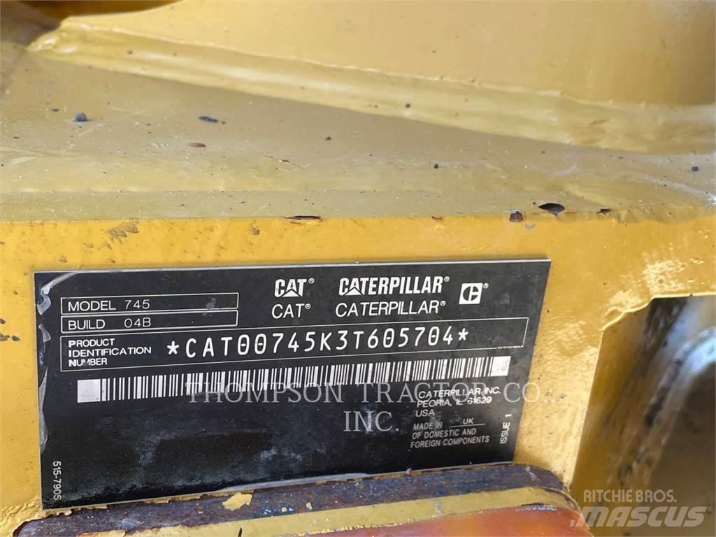 CAT 745 Knik dumptrucks