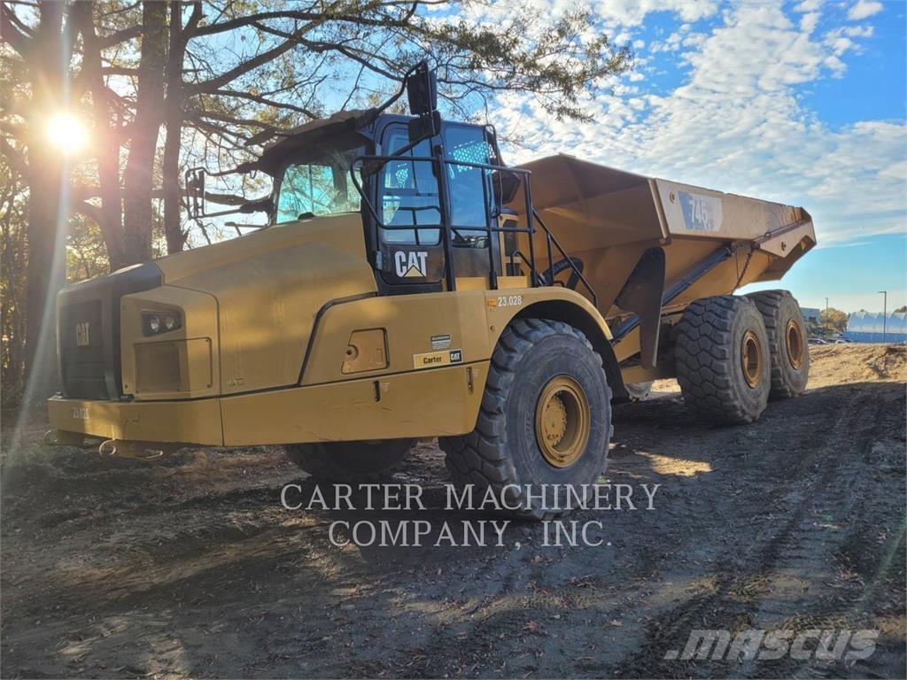 CAT 745 Knik dumptrucks