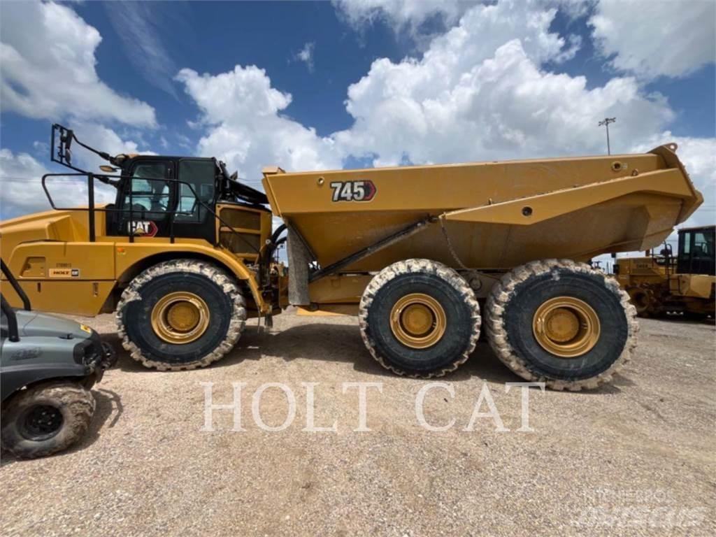 CAT 745 Knik dumptrucks