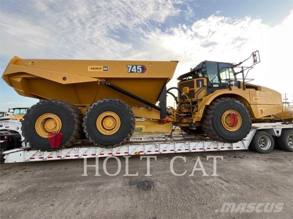 CAT 745 Knik dumptrucks