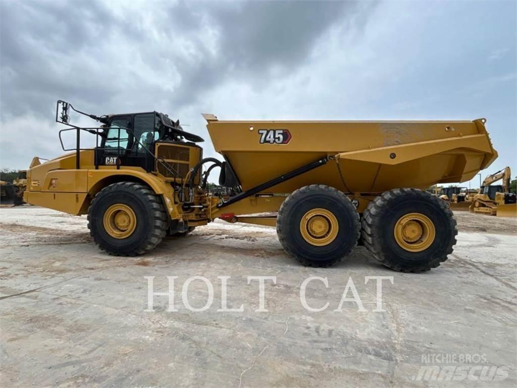 CAT 745 Knik dumptrucks