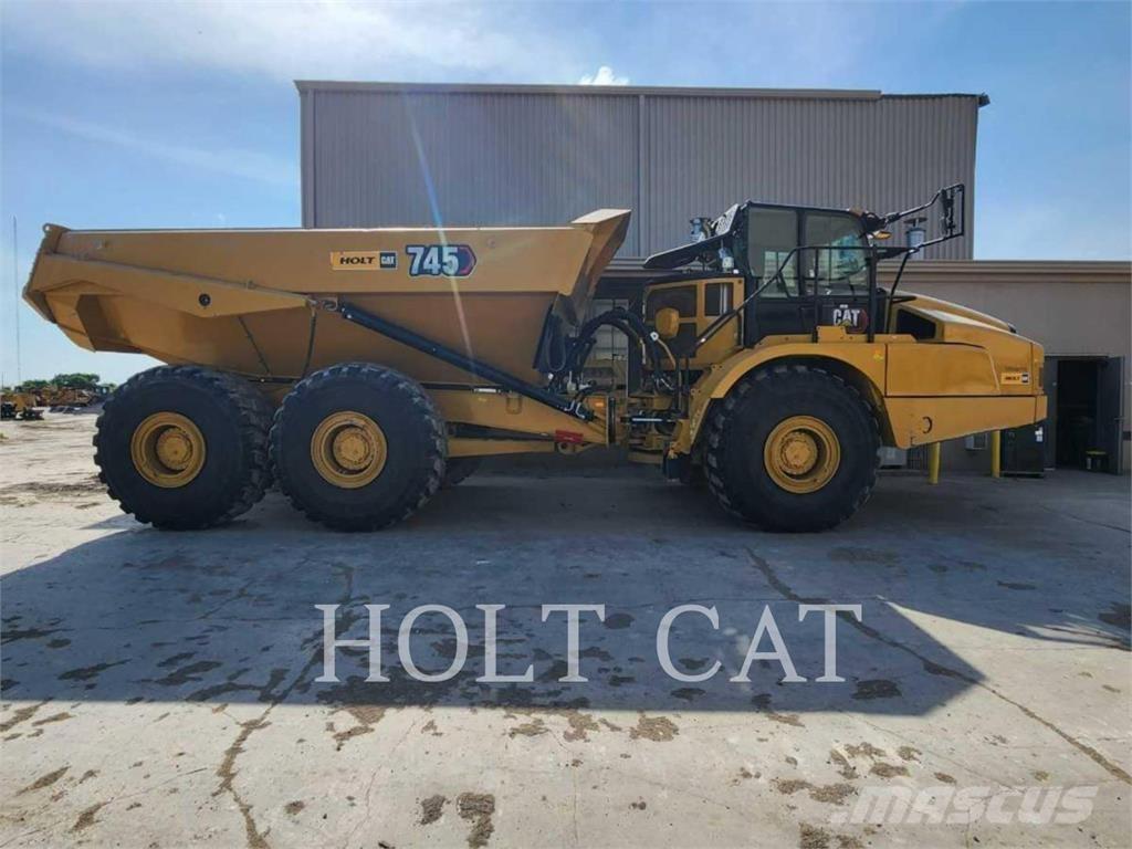 CAT 745 Knik dumptrucks
