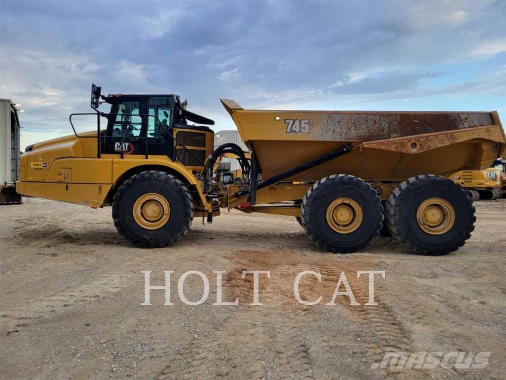 CAT 745 Knik dumptrucks