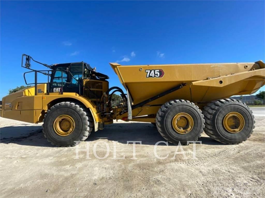 CAT 745 Knik dumptrucks