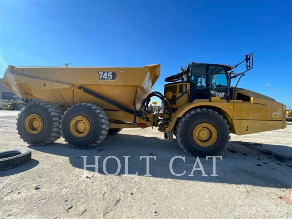 CAT 745 Knik dumptrucks