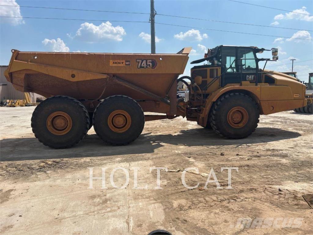 CAT 745 Knik dumptrucks