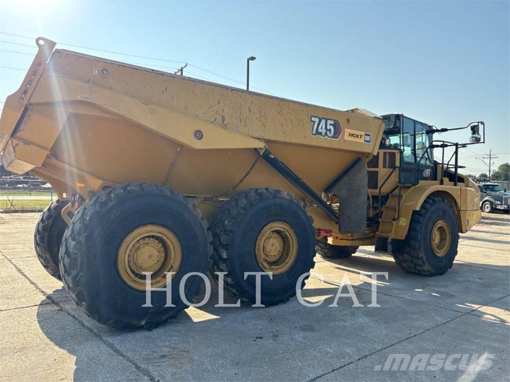 CAT 745 Knik dumptrucks