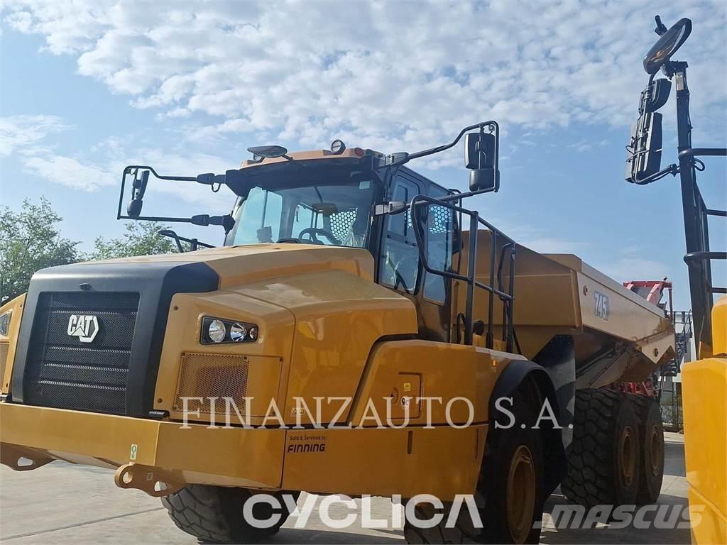CAT 745 Knik dumptrucks
