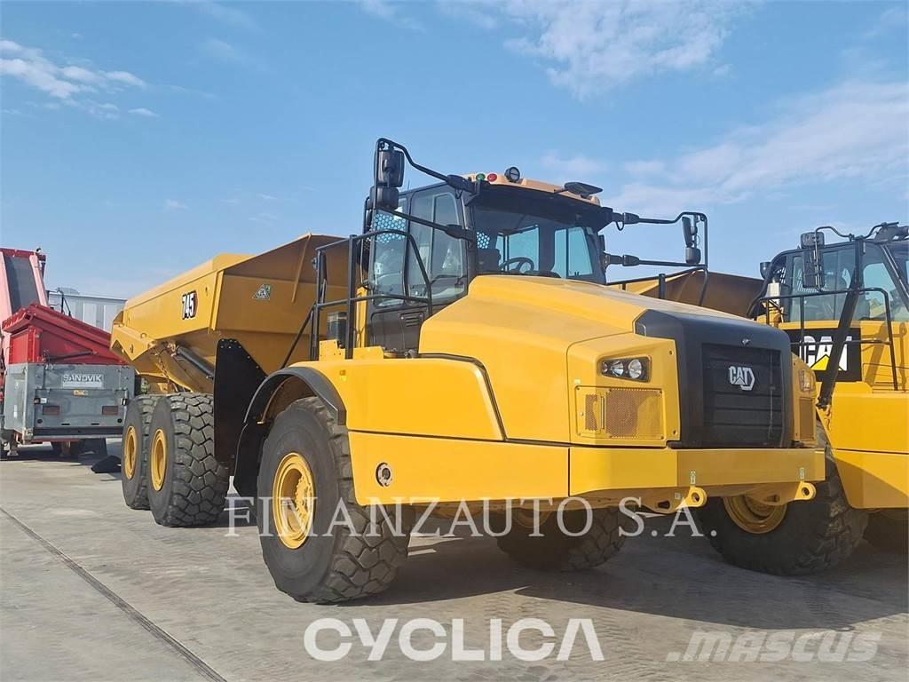 CAT 745 Knik dumptrucks