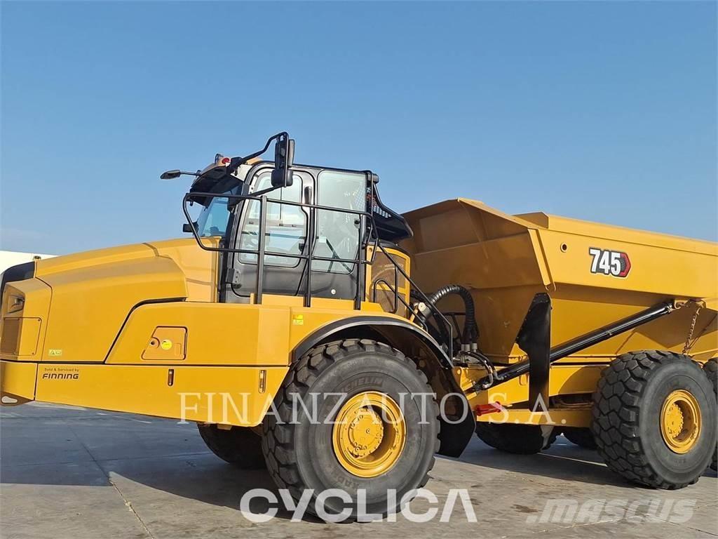 CAT 745 Knik dumptrucks