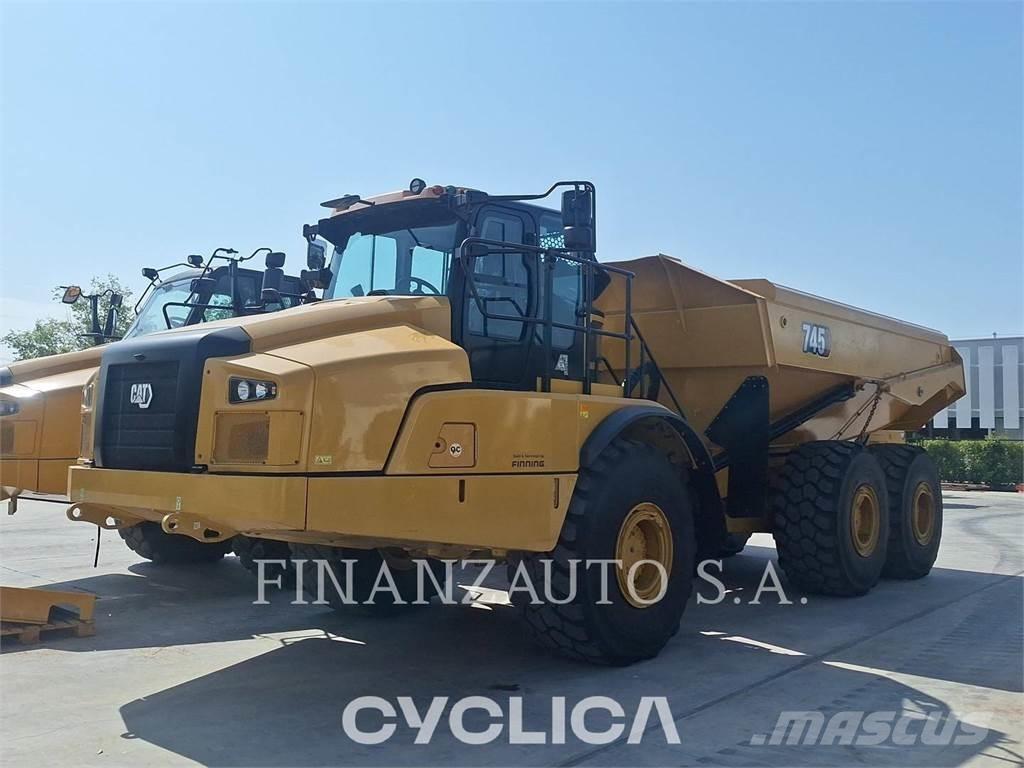 CAT 745 Knik dumptrucks