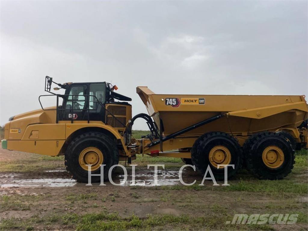 CAT 745 Knik dumptrucks