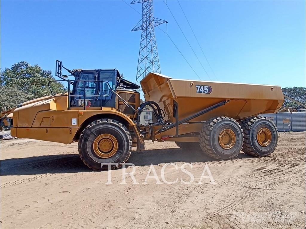 CAT 745 Knik dumptrucks