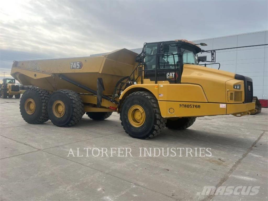 CAT 745 Knik dumptrucks
