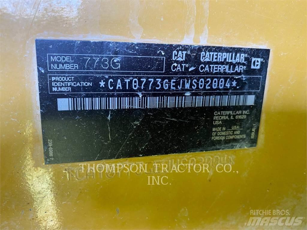 CAT 773G Knik dumptrucks