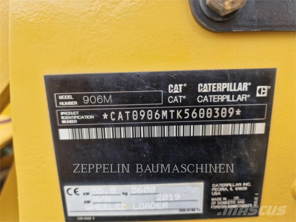 CAT 906M Wielladers