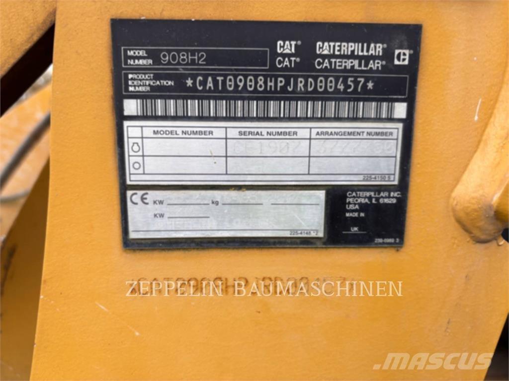 CAT 908H Wielladers