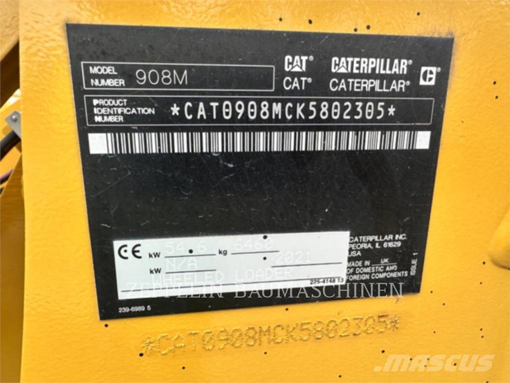 CAT 908M Wielladers