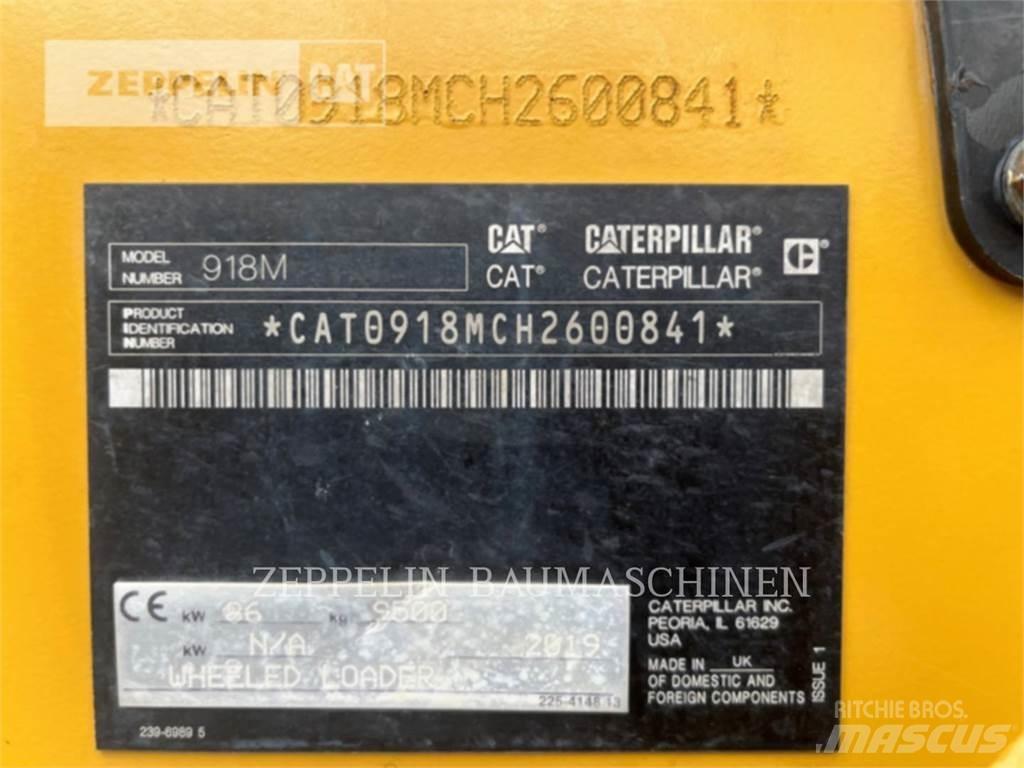 CAT 918M Wielladers