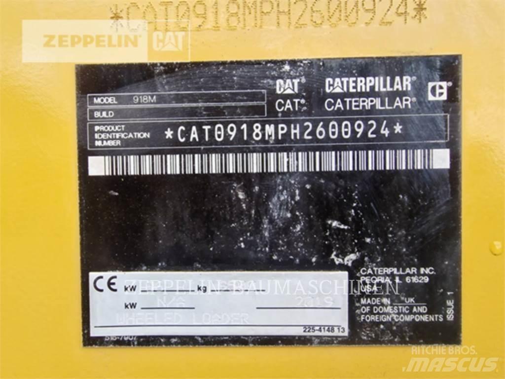 CAT 918M Wielladers