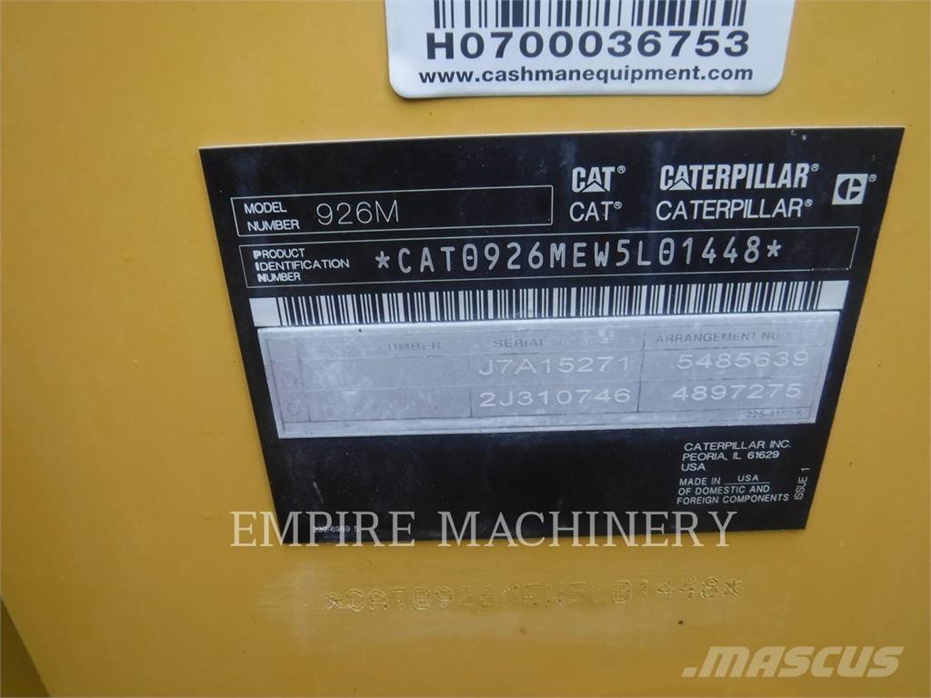 CAT 926M Wielladers