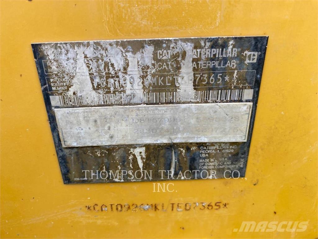 CAT 926M Wielladers