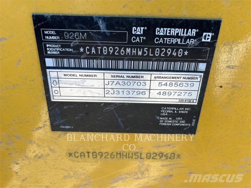 CAT 926M Wielladers