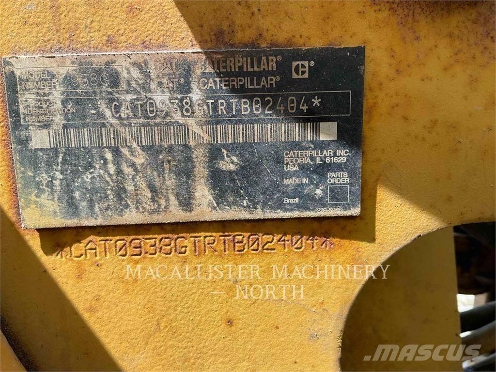 CAT 938G Wielladers