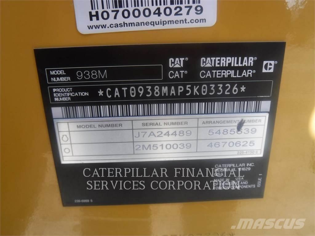 CAT 938M Wielladers
