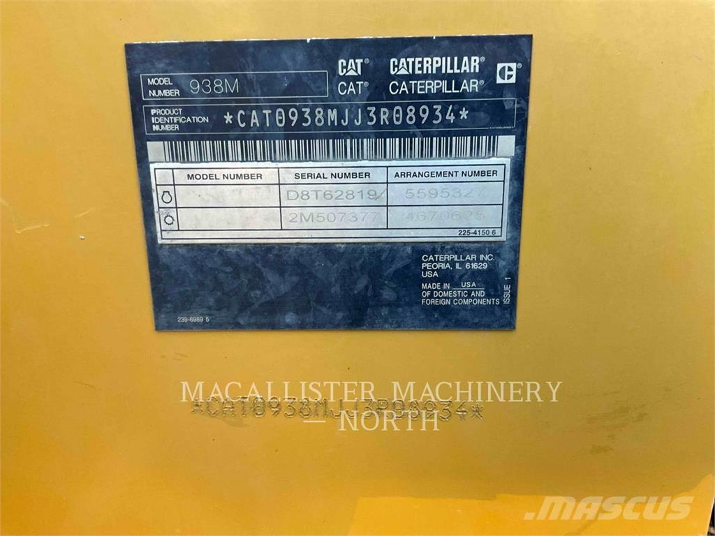 CAT 938M RQ Wielladers