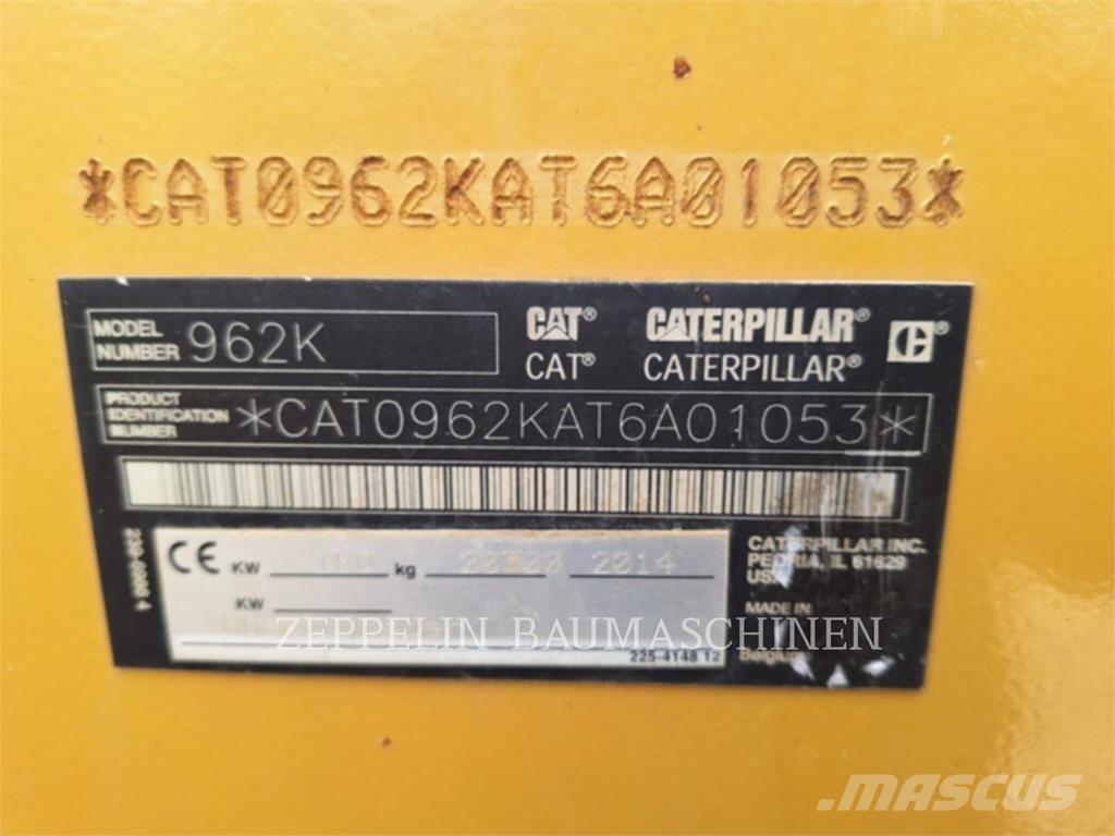 CAT 962K Wielladers