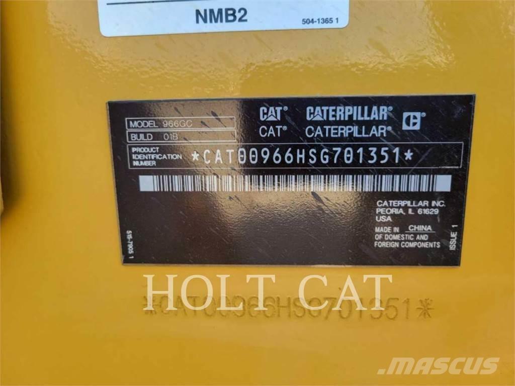 CAT 966GC QC Wielladers