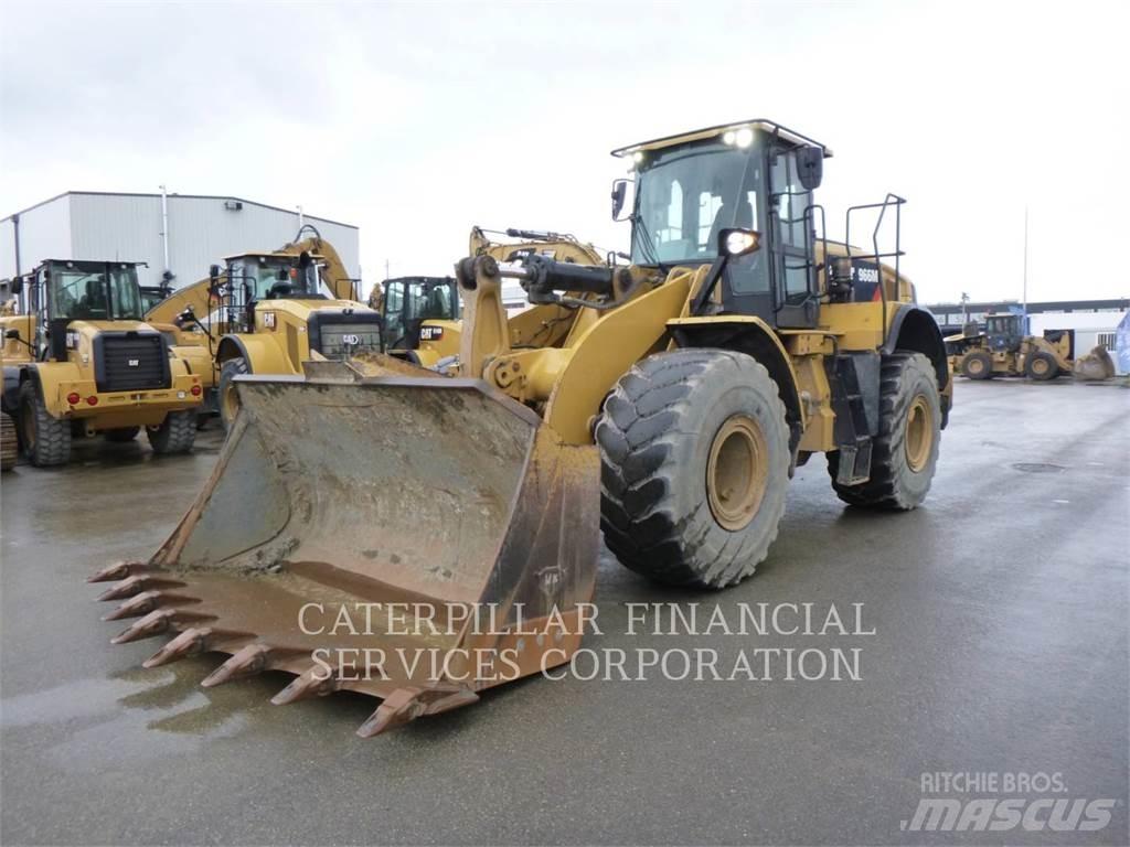 CAT 966M Wielladers