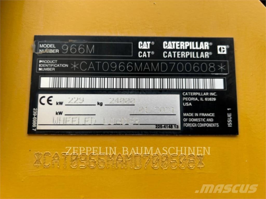 CAT 966M Wielladers