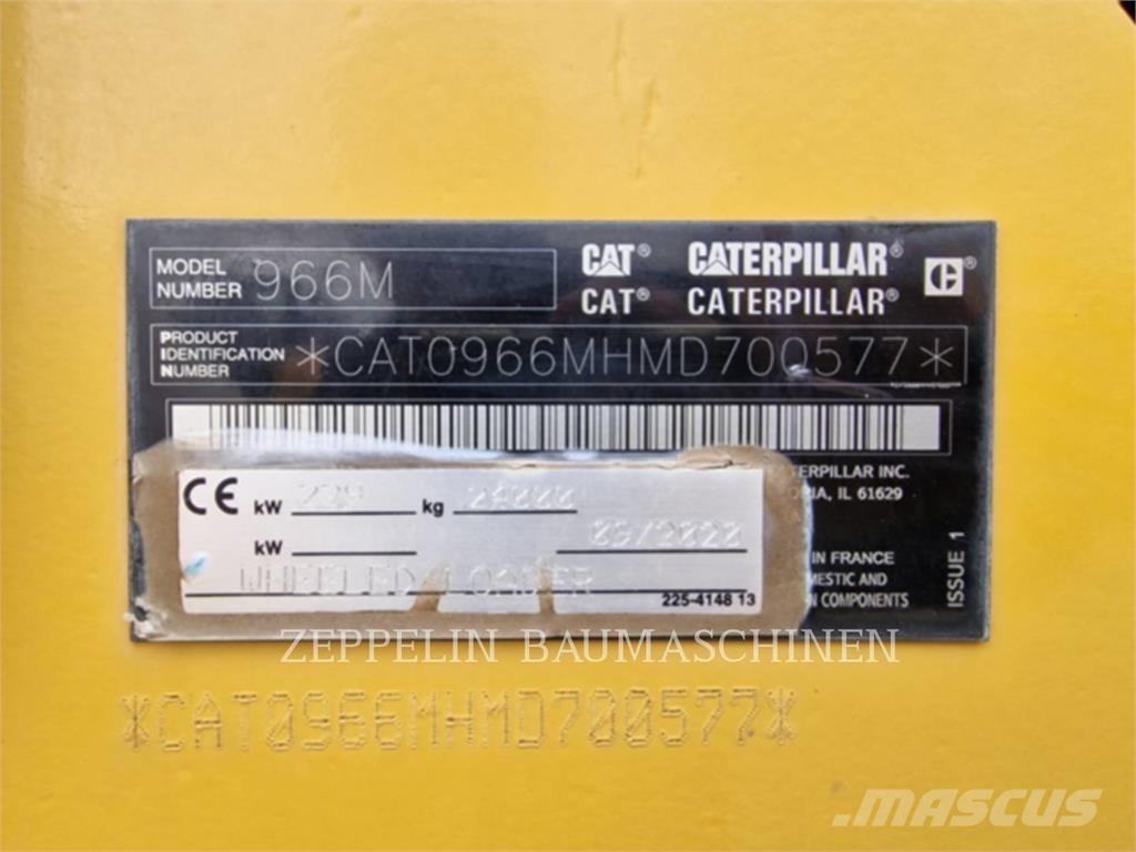 CAT 966M Wielladers