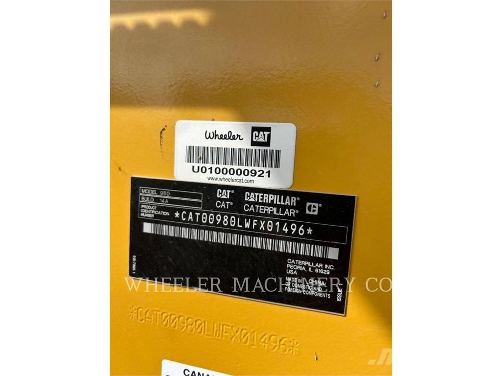 CAT 980 Wielladers
