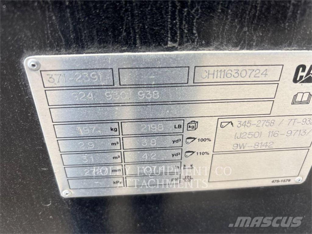 CAT BK38V38GP Wielladers