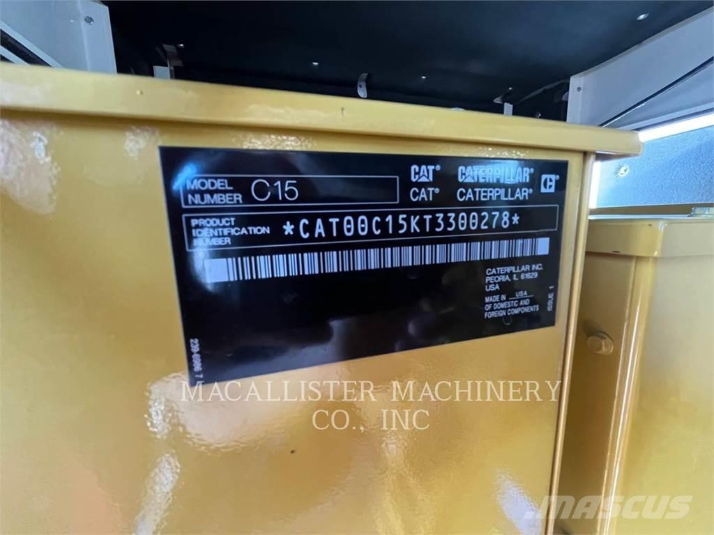 CAT C15 Diesel generatoren