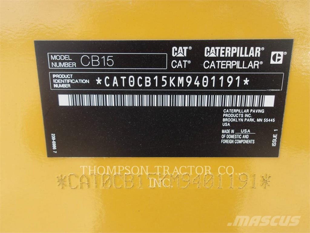 CAT CB 15 Duowalsen