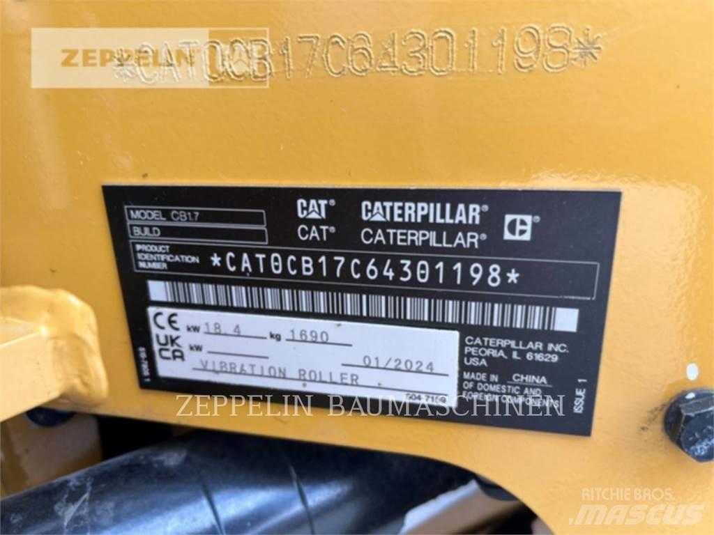 CAT CB1.7 Grondverdichtingsmachines